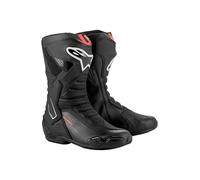 Alpinestars SMX-6 V3 Fluo Stivali da moto, nero/rosso, 43