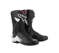 Alpinestars SMX-6 V3 Graphic Stivali da moto, nero/bianco, 45