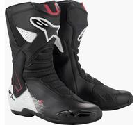 Alpinestars SMX-6 V3 Graphic Stivali da moto, nero-bianco, taglia 44 per maschi
