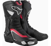 Alpinestars Stivali da moto SMX-6 V3 Nero/Argento/Rosso Taglia 43 Uomo