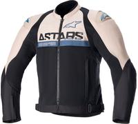 Alpinestars SMX Air, giacca in tessuto L male Nero/Beige/Blu