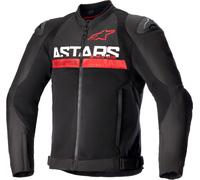 Alpinestars SMX Air, giacca in tessuto M male Nero/Rosso Fluo