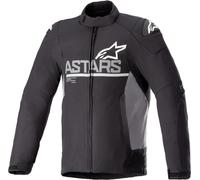 Alpinestars SMX giacca tessile moto impermeabile, nero-grigio, taglia 2XL per maschi