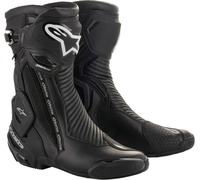 Stivali moto Alpinestars SMX Plus V2 Gore-Tex nero argento