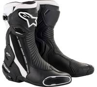 Alpinestars SMX Plus v2 Stivali moto, nero-bianco, taglia 42 per maschi