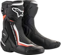 Stivale SMX PLUS V2 Nero Bianco Rosso Fluo ALPINESTARS - SE: 46