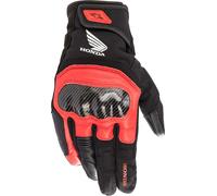 Alpinestars Honda SMX Z Drystar Guanti da moto, nero-rosso, taglia L