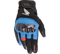 Alpinestars Honda SMX Z Drystar Guanti da moto, nero-rosso-blu, taglia 2XL
