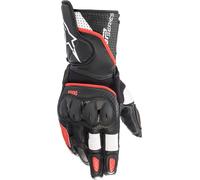 Alpinestars SP-2 V3, guanti 3XL male Nero/Bianco/Rosso Chiaro