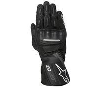 Guanti moto pelle Alpinestars SP-8 V2 nero grigio scuro XXL