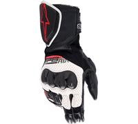 Alpinestars SP-8 V3 Air, guanti XXL male Nero/Bianco/Rosso Fluo