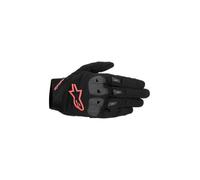 Alpinestars Sp X 1 Guanti da moto, nero/rosso neon, L