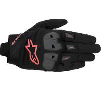 Alpinestars Sp X 1 Guanti da moto, nero/rosso neon, Taglia L