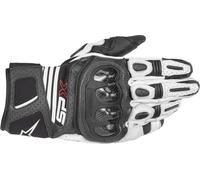 Alpinestars SP X Air Carbon V2 Guanti moto, nero-bianco, taglia M per maschi