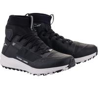 Alpinestars Speedforce Scarpe da moto, Bianco/nero, Taglia 10,5 (43,5)