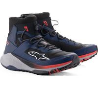 Alpinestars Speedforce XR Scarpe da moto, blu/nero/rosso, Taglia 7