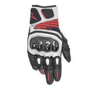 Alpinestars SP X Air Carbon V2 Guanti moto, nero-bianco-rosso, taglia L per maschi