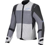 Alpinestars ST-2 Air, giacca in tessuto M male Grigio Chiaro/Grigio/Nero/Azzurro