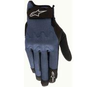 Alpinestars Stated Air Guanti Moto traforati, nero-argento, taglia M per maschi