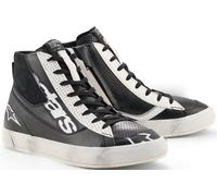 Alpinestars Stated Flair Scarpe da motociclismo, Bianco/nero, Taglia 12