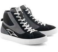 Alpinestars Stated Scarpe da moto, nero-grigio-bianco, taglia 45 per maschi