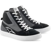 Alpinestars Stated Scarpe da moto, nero/grigio/bianco, Taglia 13 (47)