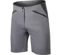 Alpinestars Stella Alps 6.0 Pantaloncini da bicicletta donna, grigio, Taglia 28