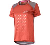 Alpinestars Stella Alps 6.0 SS maglia ciclismo donna, rosso, Taglia XL