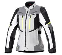 Alpinestars Stella Bogota Pro Donna Drystar Giacca Moto Grigio/Giallo SM, Grigio/Giallo, S