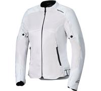 Alpinestars Stella C-1 Air Giacca tessile moto da donna, argento, taglia S per donne