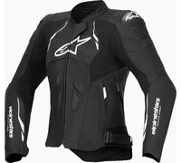 Giacca Donna STELLA DUSK LEATHER Nero Bianco ALPINESTARS - AN: 38