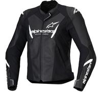 Alpinestars Stella Faster V3, giacca di pelle donna 44 female Nero/Bianco