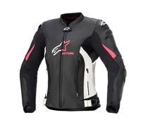 ALPINESTARS STELLA GP PLUS V4 LEATHER JAKEYS BLACK WHITE PINK