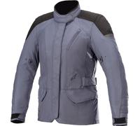 Alpinestars Stella Gravity Drystar Giacca tessile moto da donna, grigio, Taglia XL