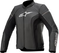Alpinestars Stella Kira V2 Giacca donna moto in pelle, nero, taglia 38 per donne