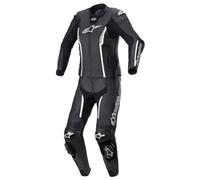 Alpinestars Stella Missile V2 Abito da donna in pelle a due pezzi, nero/bianco, 42