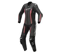Alpinestars Stella Missile V2 One Piece Motorcycle Ladies Leather Suit, nero/rosa, 44