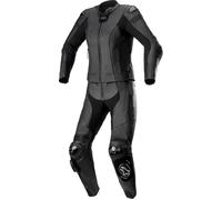 Alpinestars Stella Missile V2, tuta in pelle 2pcs. donne 38 female Nero/Nero