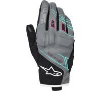 Alpinestars Stella Moblast Wp Woman Gloves Grigio L Donna