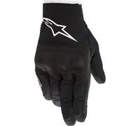 Alpinestars Stella S Max Drystar Guanti da donna impermeabili motociclistici, nero-bianco, taglia M per donne