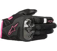 Alpinestars Stella Smx-1 Air V2 Guanti Nero Fuchsia L