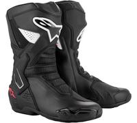 Alpinestars Stella SMX-6 V3 Stivali da moto da donna, nero-bianco-rosa, taglia 37 per donne