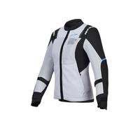 Alpinestars Stella ST-2 Air Giacca Tessile Moto da Donna, Nero/Grigio, L