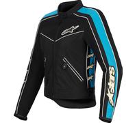 Alpinestars Stella T-Dyno Air Giacca tessile moto da donna, nero-blu, taglia XL per donne