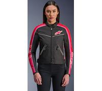 Alpinestars Stella T-Dyno WR, giacca tessile donna L female Nero/Rosso/Fucsia