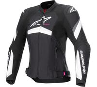 Alpinestars Stella T-GP Plus R v4 Giacca tessile moto da donna, Bianco/nero, Taglia S