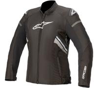 Alpinestars Stella T-GP Plus V3 Giacca tessile da donna, nero-bianco, taglia L per donne