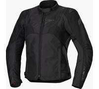 Alpinestars Stella T-Jaws V4 impermeabile Giacca tessile moto da donna, nero, Taglia XXL