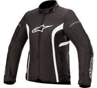 Alpinestars Stella T-Kira V2 Giacca tessile donna impermeabile, nero-bianco, taglia 2XL per donne