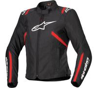 Alpinestars Stella T-SPS V2 impermeabile Giacca tessile moto da donna, nero-rosso, taglia M per donne